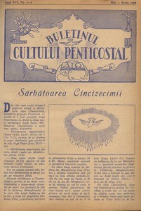 Buletinul Cultului Penticostal - Biserica lui Dumnezeu Apostolica