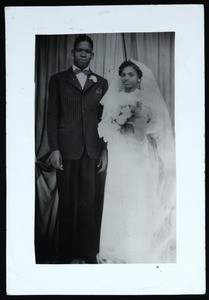 Unidentified married couple, 1941
