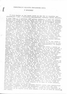 Letter by the believers from Belišće