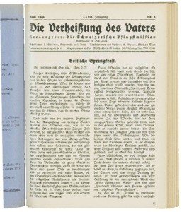 Die Verheissung des Vaters und der Sieg des Kreuzes, 1946, nr. 6