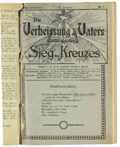 Die Verheissung des Vaters und der Sieg des Kreuzes, 1919, nr. 1