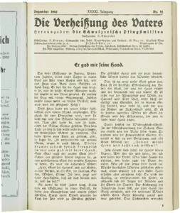 Die Verheissung des Vaters und der Sieg des Kreuzes, 1948, nr. 12