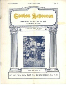 Golden sheaves, vol. 10, no. 20 (1934 October 15)