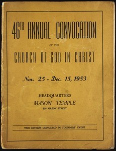 46th Annual Holy Convocation of the Church of God in Christ