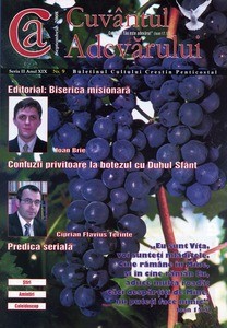 Buletinul Cultului Penticostal - Biserica lui Dumnezeu Apostolica