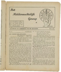 Het middernachtelijk geroep : orgaan van de Stichting Immanuël : maandblad voor de verspreiding van het Pinkster-Evangelie, vol. 04 (1942), nr. 11