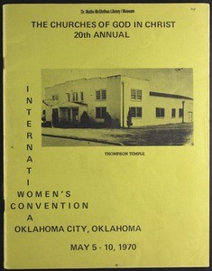 The Church of God in Christ, 20th Annual International Women's Convention
