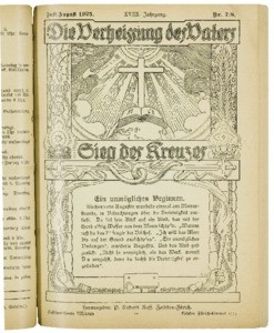 Die Verheissung des Vaters und der Sieg des Kreuzes, 1925, nrs. 7 & 8