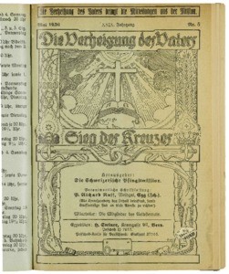 Die Verheissung des Vaters und der Sieg des Kreuzes, 1936, nr. 5