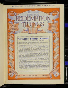 Redemption tidings, vol. 13, nos. 1-26, 1 Jan. - 17 Dec. 1937