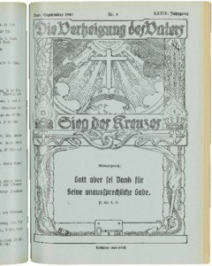 Die Verheissung des Vaters und der Sieg des Kreuzes, 1941, nr. 9
