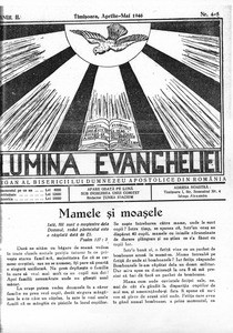 Light of the Gospel, 1946, vol, 1, no. 4-5 = Lumina Evangheliei, 1946, anul I, nr 4-5