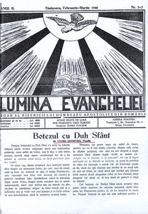 Light of the Gospel, 1946, vol, 1, no. 2-3 = Lumina Evangheliei, 1946, anul I, nr 2-3