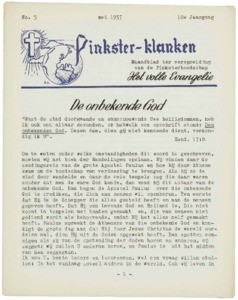 Pentecostal sounds : monthly magazine of the Pentecostal church, vol. 10 (1957), no. 05