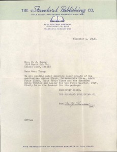 Letter, 1948 Nov. 4, to Mrs. D. J. Young