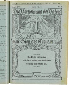 Die Verheissung des Vaters und der Sieg des Kreuzes, 1939, nr. 8