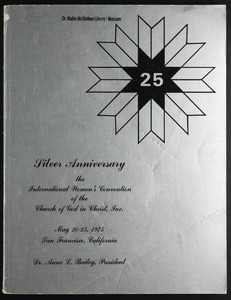 25th Silver Anniversary of the Annual Women's Convention of the Church of God in Christ