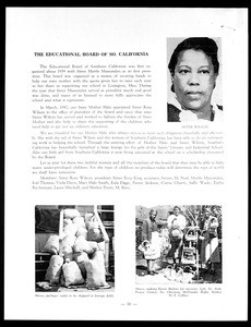 The Educational Board of So. California, after 1947