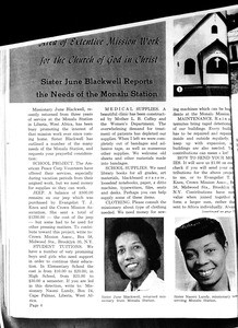 4 articles on COGIC missions