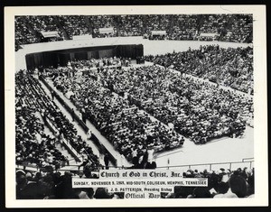 COGIC Official Day, Mid-South Coliseum, Memphis, 1969