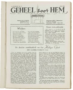 Entirely for Him, vol. 01, no. 11 (1946 July)