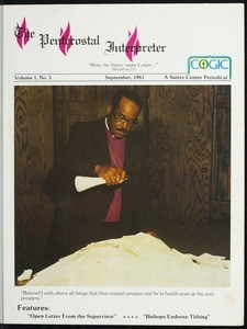 The pentecostal interpreter, vol. 1, no. 3 (September 1981)