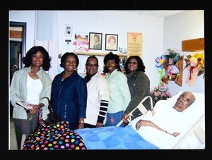 Dr. Mallory during hospital stay