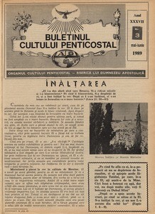 Buletinul Cultului Penticostal - Biserica lui Dumnezeu Apostolica