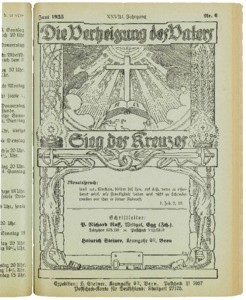 Die Verheissung des Vaters und der Sieg des Kreuzes, 1935, nr. 6
