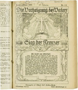 Die Verheissung des Vaters und der Sieg des Kreuzes, 1922, nrs. 1 & 2