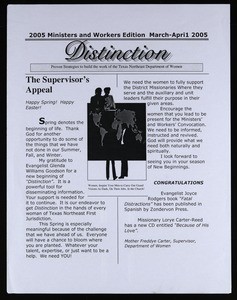 Distinction, 2006 minister's and workers ed