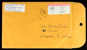 Eaddy, letter, 2000, to Scholastic Motivation Ministries