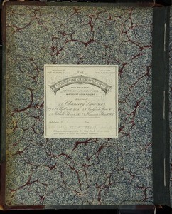 Correspondence book No.5 of Pentecostal Missionary Union