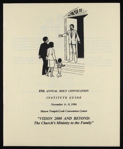 Annual Holy Convocation, COGIC (89th: 1996), institute guide