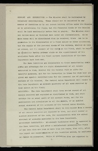 Central Asian Mission Constitution, 1911