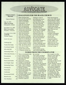 Advocate, vol. 1, no. 1 (2002 May-June)