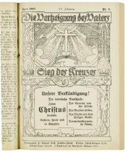 Die Verheissung des Vaters und der Sieg des Kreuzes, 1927, nr. 4