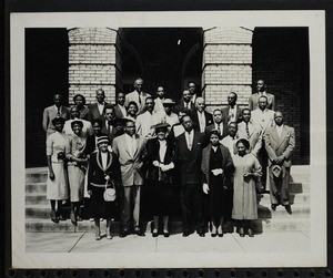 Arenia Mallory at Lane College, 1960