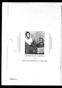 Life and works of mother Mary Mangum Johnson, after 1925