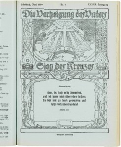 Die Verheissung des Vaters und der Sieg des Kreuzes, 1949, nr. 6
