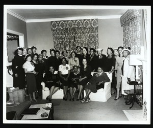 Dr. Mallory and a group of women, Memphis