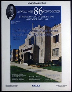 86th Annual Holy Convocation of the Church of God in Christ