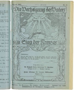 Die Verheissung des Vaters und der Sieg des Kreuzes, 1933, nr. 8