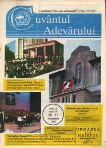 Buletinul Cultului Penticostal - Biserica lui Dumnezeu Apostolica