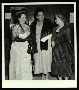 Dr. Mallory and 2 unidentified women