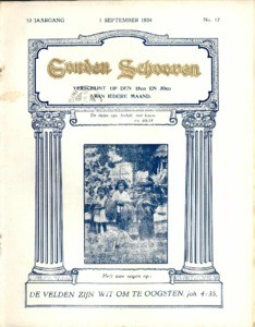 Golden sheaves, vol. 10, no. 17 (1934 September 1)