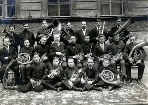 Orkestr Leningradskoi obshchiny Evangel'skikh Khristian, 1928 g