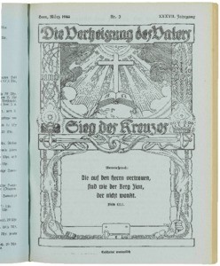 Die Verheissung des Vaters und der Sieg des Kreuzes, 1944, nr. 3