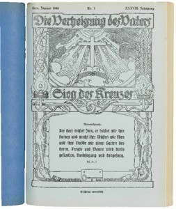 Die Verheissung des Vaters und der Sieg des Kreuzes, 1945, nr. 1