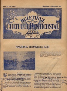 Buletinul Cultului Penticostal - Biserica lui Dumnezeu Apostolica